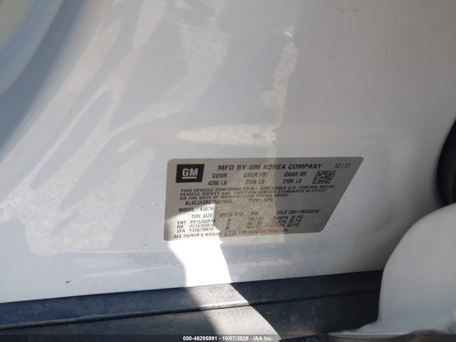 2018 BUICK ENCORE PREFERRED 9