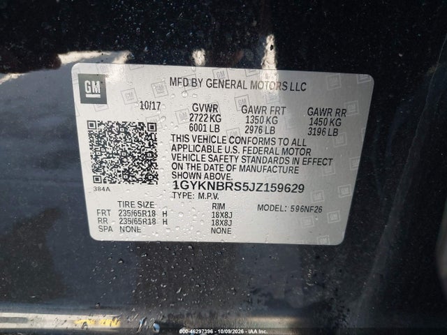 2018 CADILLAC XT5 STANDARD 9