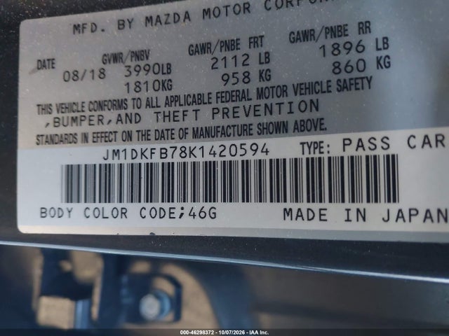 2019 MAZDA CX-3 SPORT 9