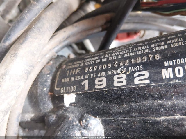 1982 HONDA GOLD WING 9
