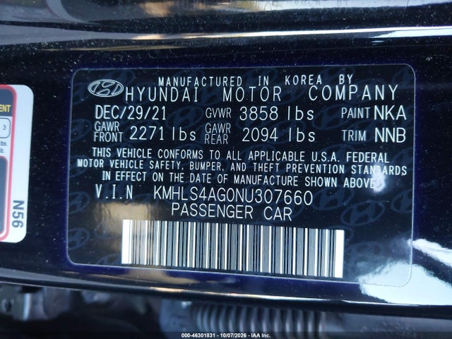 2022 HYUNDAI ELANTRA SEL 9