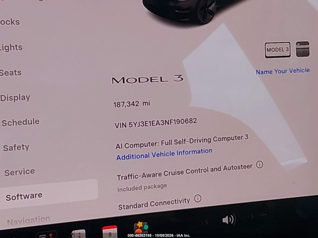 2022 TESLA MODEL 3 REAR-WHEEL DRIVE 13
