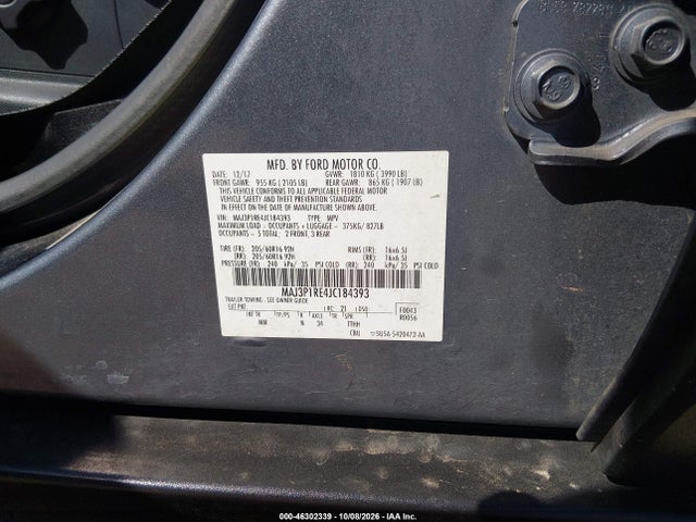 2018 FORD ECOSPORT S 9