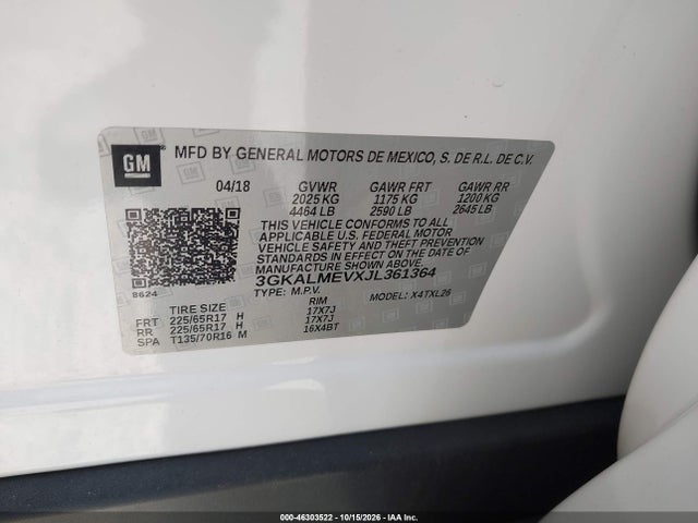 2018 GMC TERRAIN SLE 9