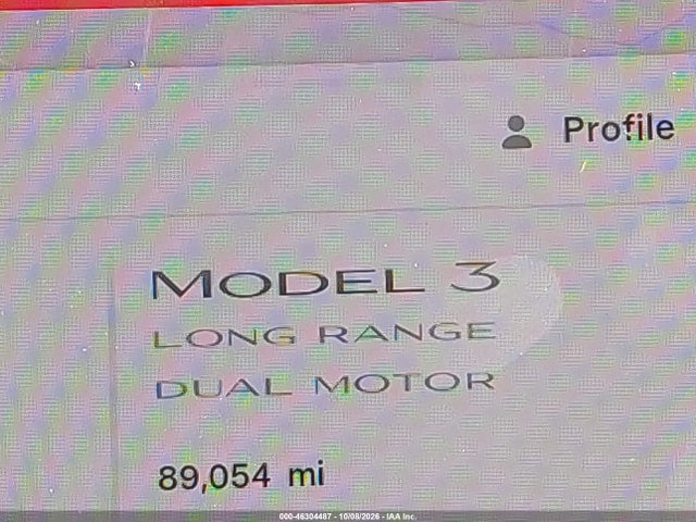 2019 TESLA MODEL 3 LONG RANGE/PERFORMANCE 15