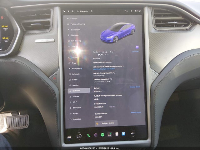 2018 TESLA MODEL S 100D/75D/P100D 7