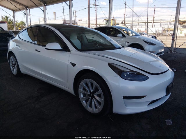 2022 TESLA MODEL 3 REAR-WHEEL DRIVE