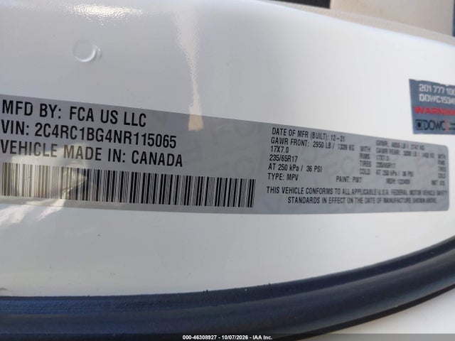 2022 CHRYSLER PACIFICA TOURING L 9