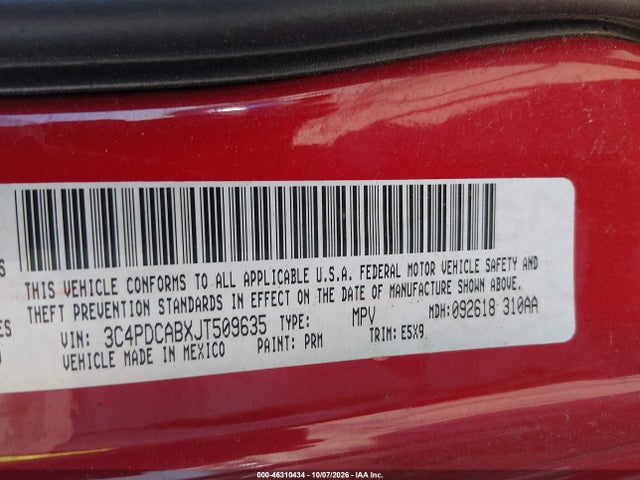 2018 DODGE JOURNEY SE 9