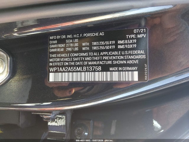 2021 PORSCHE MACAN 9
