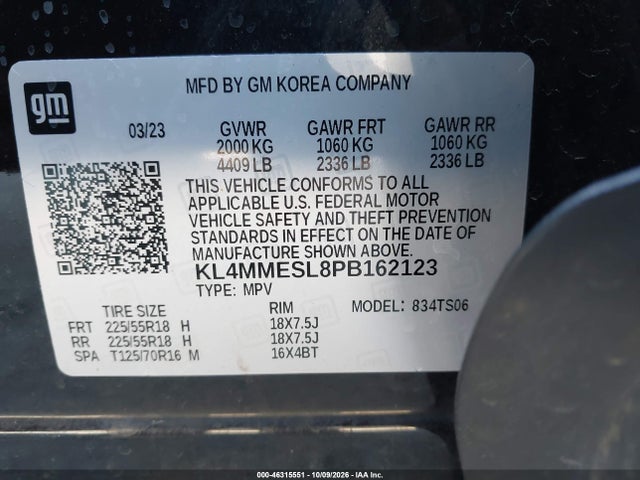 2023 BUICK ENCORE GX SELECT AWD 9
