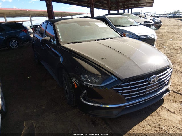 2022 HYUNDAI SONATA HYBRID BLUE