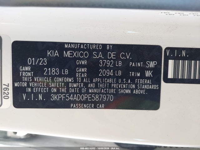 2023 KIA FORTE GT-LINE 9