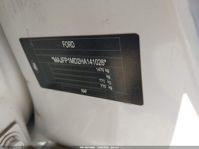 2017 FORD FIGO AMBIENTE 9