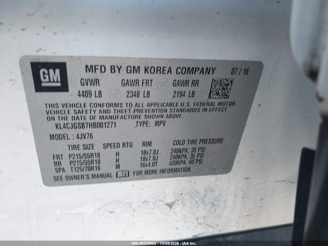 2017 BUICK ENCORE ESSENCE 9