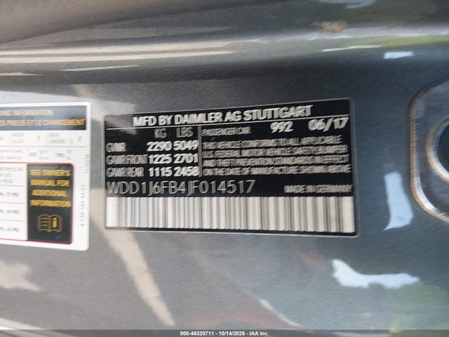 2018 MERCEDES-BENZ E 400 9