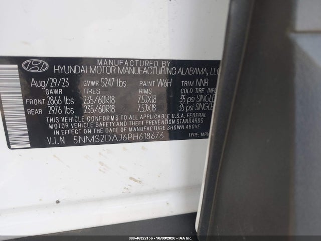 2023 HYUNDAI SANTA FE SEL 9