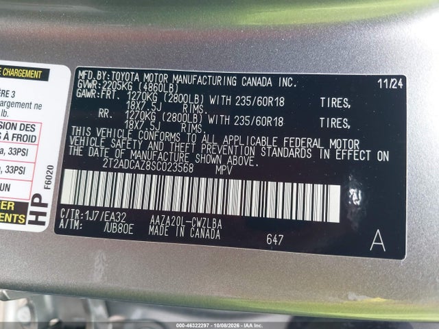 2025 LEXUS NX 250 9