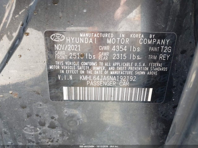 2022 HYUNDAI SONATA SEL 9