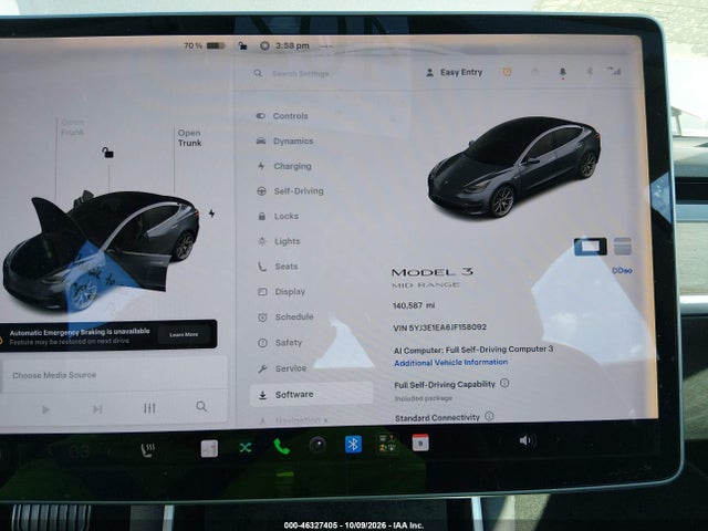 2018 TESLA MODEL 3 LONG RANGE/MID RANGE 7