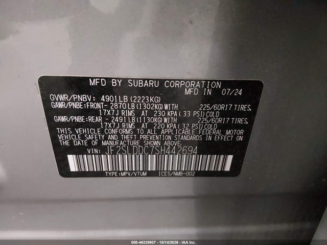 2025 SUBARU FORESTER PREMIUM 9