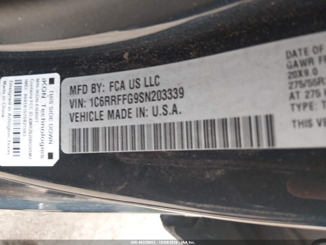 2025 RAM 1500 BIG HORN 4X4 5'7 BOX 9