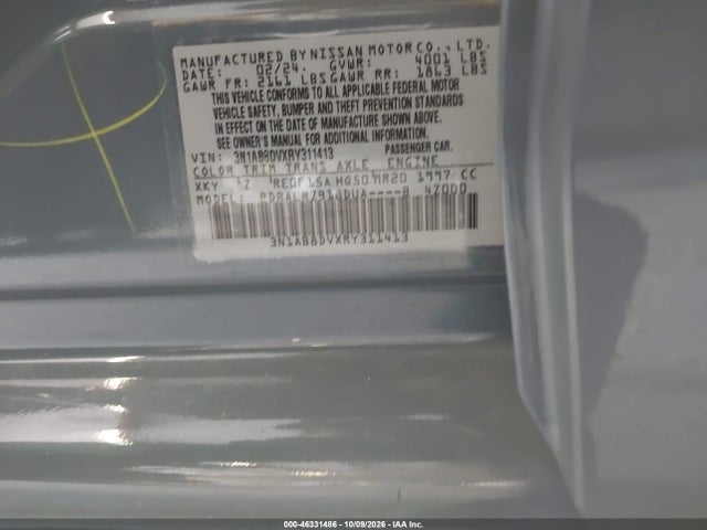 2024 NISSAN SENTRA SR XTRONIC CVT 9