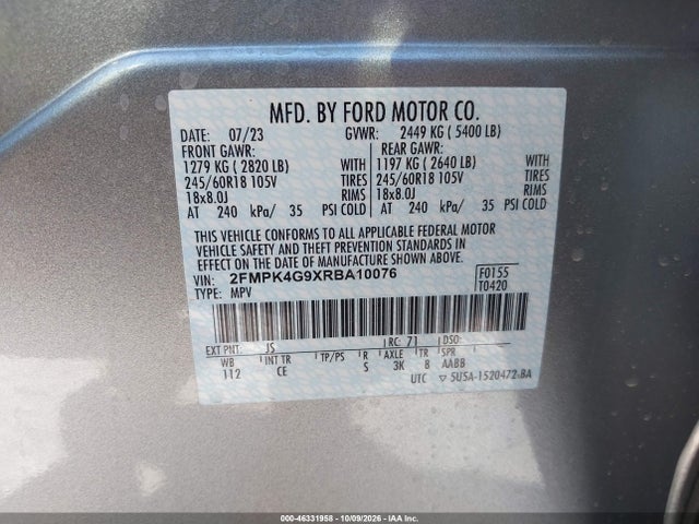 2024 FORD EDGE SE 9