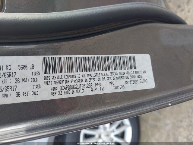2020 DODGE JOURNEY SE VALUE 9