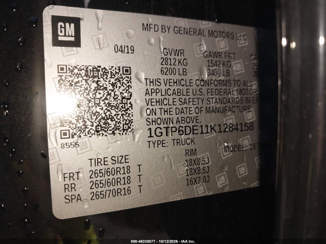 2019 GMC CANYON SLT 9