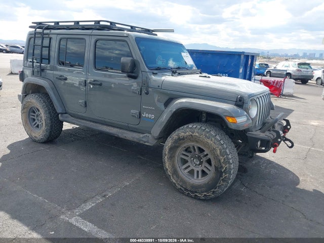 2021 JEEP WRANGLER 4XE UNLIMITED SAHARA 4X4