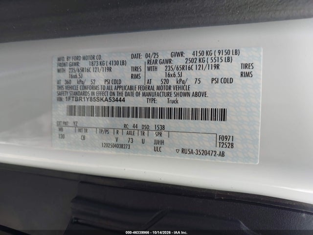 2025 FORD TRANSIT-250 9