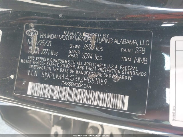 2021 HYUNDAI ELANTRA SEL 9