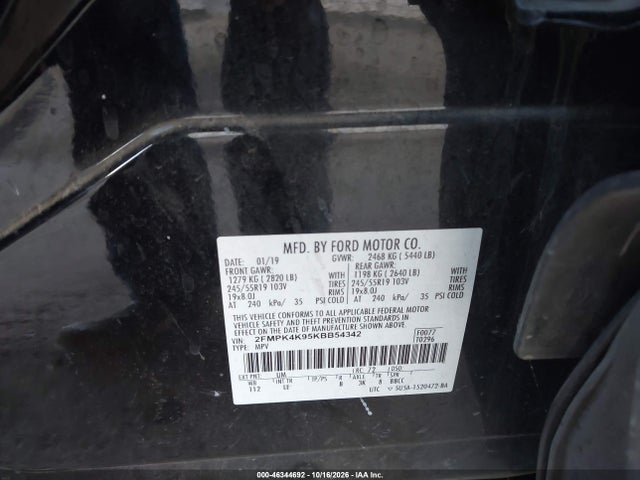 2019 FORD EDGE TITANIUM 9