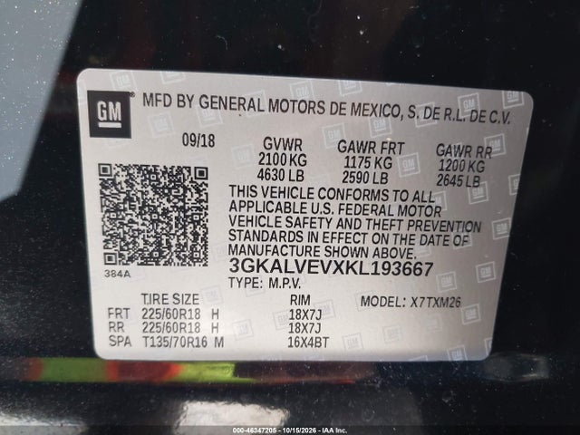 2019 GMC TERRAIN SLT 9