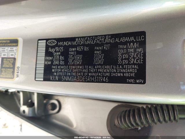 2024 HYUNDAI TUCSON SE 9