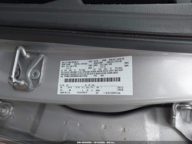 2019 FORD ESCAPE SE 9