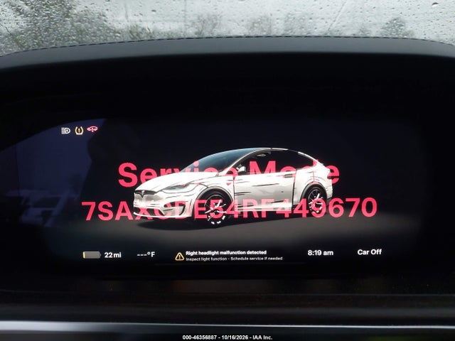 2024 TESLA MODEL X LONG RANGE 7