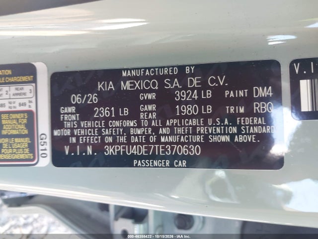 2026 KIA K4 EX 9