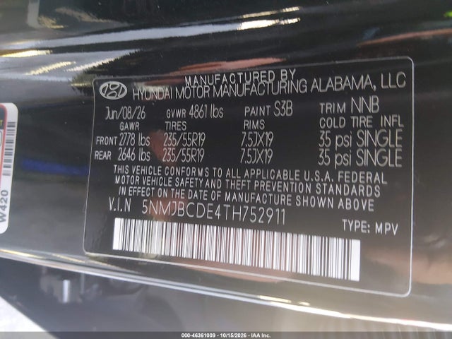 2026 HYUNDAI TUCSON SEL PLUS 9