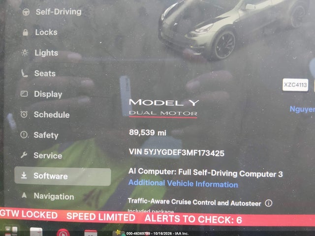 2021 TESLA MODEL Y PERFORMANCE DUAL MOTOR ALL-WHEEL DRIVE 7