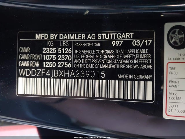 2017 MERCEDES-BENZ E 300 9