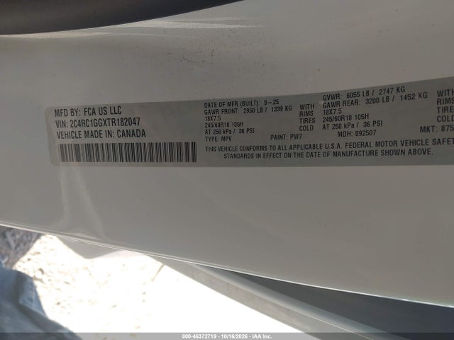 2026 CHRYSLER PACIFICA LIMITED 9
