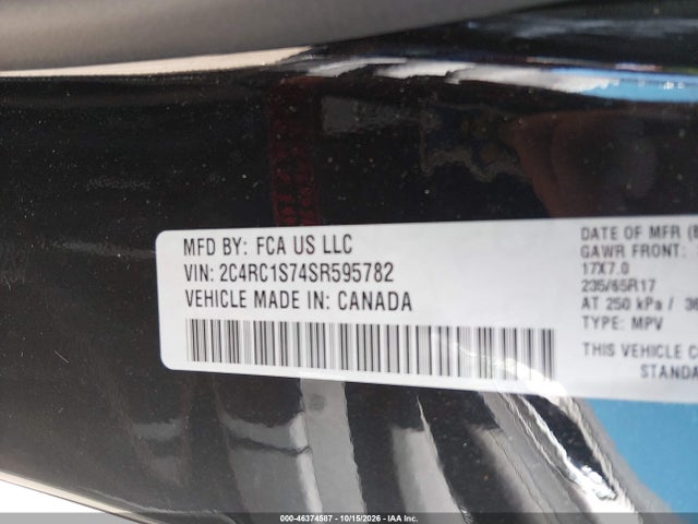 2025 CHRYSLER PACIFICA HYBRID SELECT 9