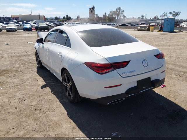 2020 MERCEDES-BENZ CLA 250 3