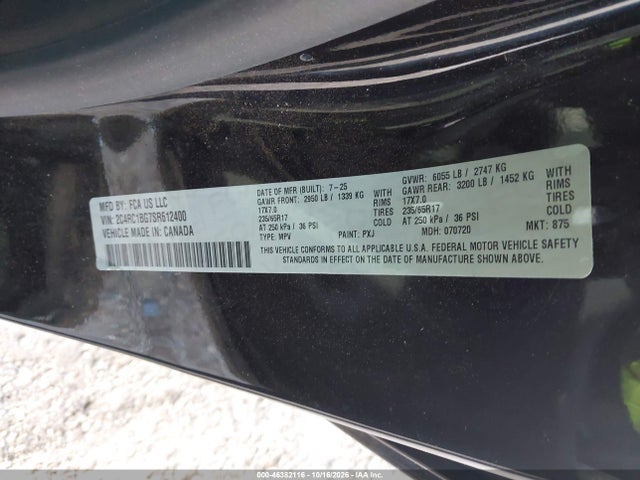 2025 CHRYSLER PACIFICA SELECT 8