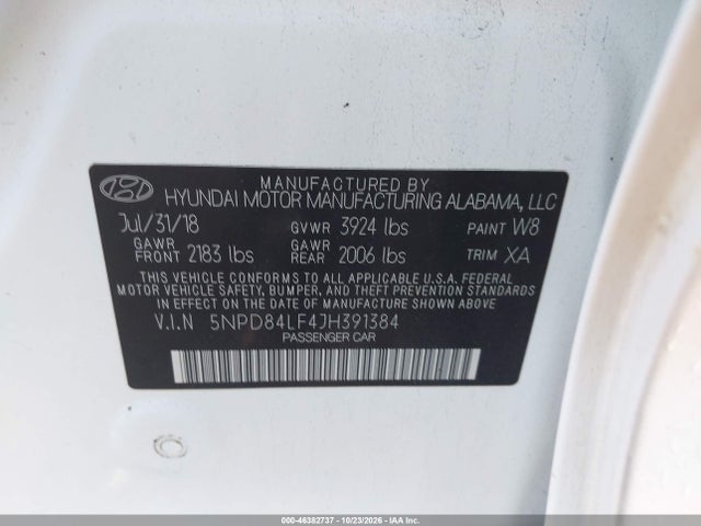 2018 HYUNDAI ELANTRA VALUE EDITION 9