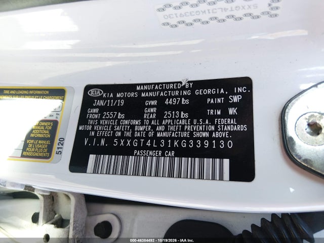 2019 KIA OPTIMA LX 9