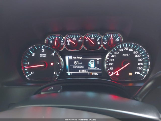 2017 CHEVROLET TAHOE LT 7