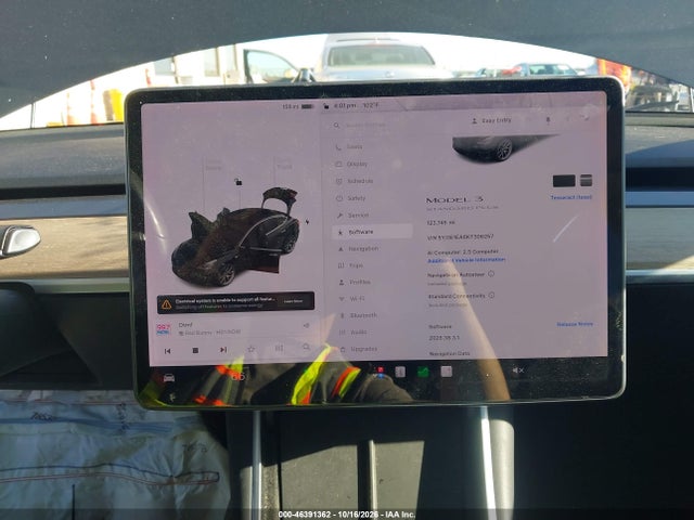 2019 TESLA MODEL 3 LONG RANGE/MID RANGE/STANDARD RANGE/STANDARD RANGE PLUS 7